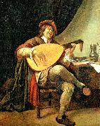 flicka med gitarr, Jan Vermeer